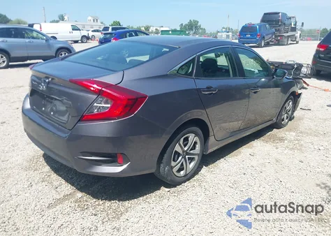 2017 Honda Civic Lx from USA, damaged, VIN 19XFC2F55HE070872